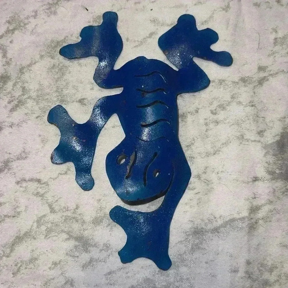 Metal Gecko Decor Set Of 3 - Picture 3 of 5